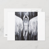 Lucifer de Morning Star daalt naar de Abyss Briefkaart (Voorkant / Achterkant)