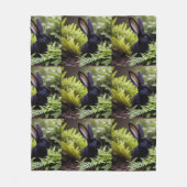 Lucifer de zwarte konijn: een donkere bundel onhei fleece deken (Voorkant)