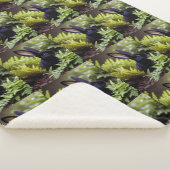 Lucifer de zwarte konijn: een donkere bundel onhei sherpa deken (3/4)