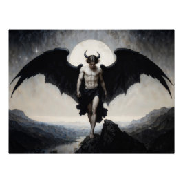 Lucifer Donkere Fantasie Perfect Poster