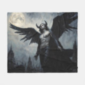 Lucifer  fleece deken (Voorkant (Horizontaal))