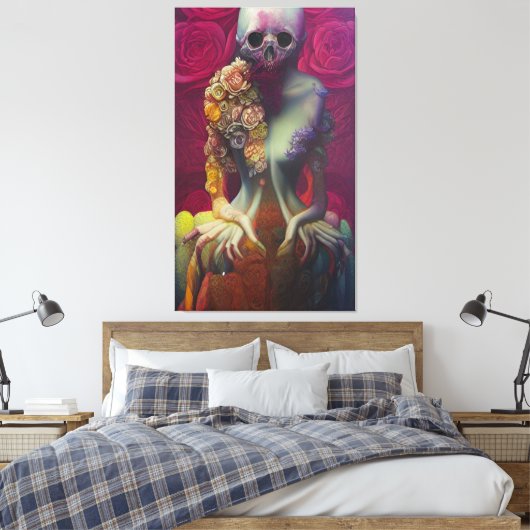Lucifer Ghost Canvas Afdruk (Insitu (Slaapkamer))