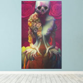 Lucifer Ghost Canvas Afdruk (Insitu (Houten vloer))