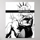 Lucifer Helltaker Poster (Voorkant)