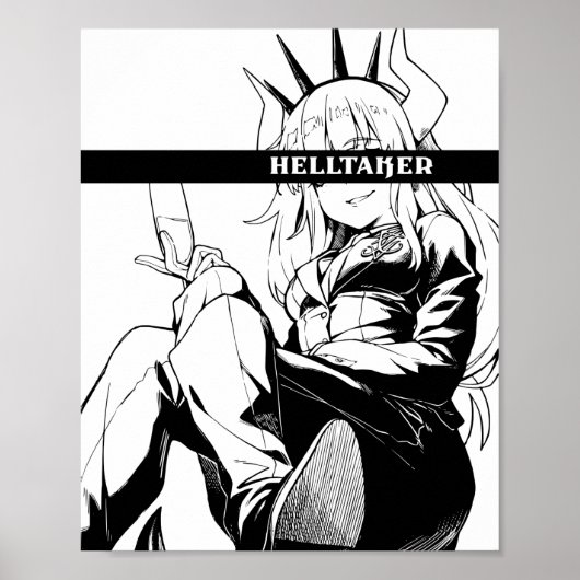 Lucifer Helltaker  Poster (Voorkant)