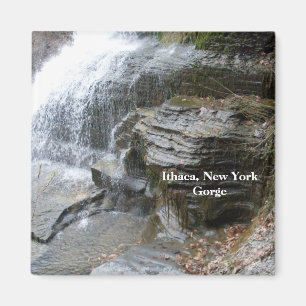 LUCIFER HERFST GORGE ITHACA NEW YORK magnet
