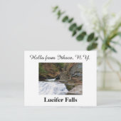 LUCIFER HERFST ITHACA NEW YORK BRIEFKAART (Staand voorkant)