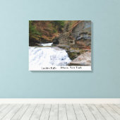 LUCIFER HERFST ITHACA NEW YORK CANVAS PRINT (Insitu (Houten vloer))