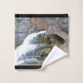 LUCIFER HERFSTEN GORGE ITHACA N.Y. BAD HANDDOEK (Wasdoekje)