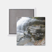 LUCIFER HERFSTEN KLOOF ITHACA NEW YORK MAGNEET (Voorkant / Achterkant)