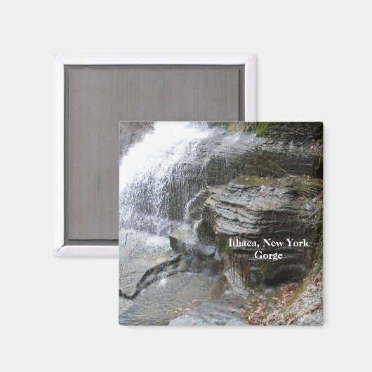 LUCIFER HERFSTEN KLOOF ITHACA NEW YORK MAGNEET (Voorkant / Achterkant)