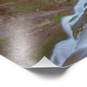 Lucifer Herfsten, Robert H. Treman State Park, NY Foto Afdruk (Hoek)