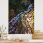 Lucifer Herfsten, Robert H Treman State Park, NY Poster (Keuken)