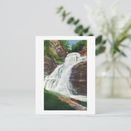 Lucifer Herfsten Uitzicht in de deelstaat Robert H Briefkaart (Staand voorkant)