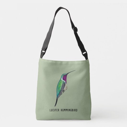 Lucifer  Hummingbird Crossbody Bag Crossbody Tas (Achterkant)