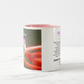 Lucifer Hummingbird Mok, met de linkermuisknop Tweekleurige Koffiemok (Center)