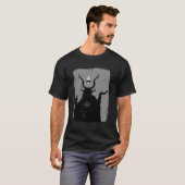 Lucifer Light Bearer Satanic Occult Baphomet Goat T-shirt (Voorkant volledig)