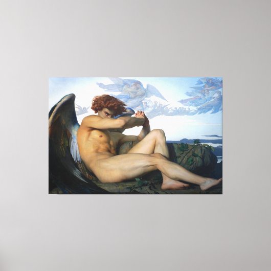 Lucifer Lightbringer Canvas Afdruk (Voorkant)