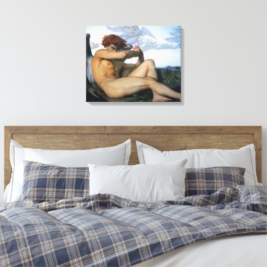 Lucifer Lightbringer Canvas Afdruk (Insitu (Slaapkamer))