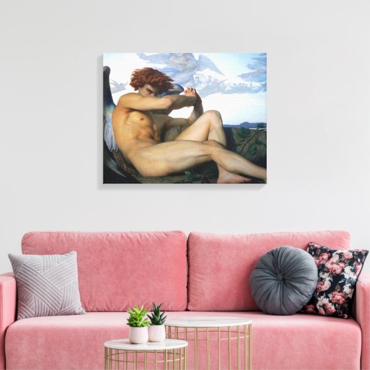 Lucifer Lightbringer Canvas Afdruk (Insitu (Woonkamer))