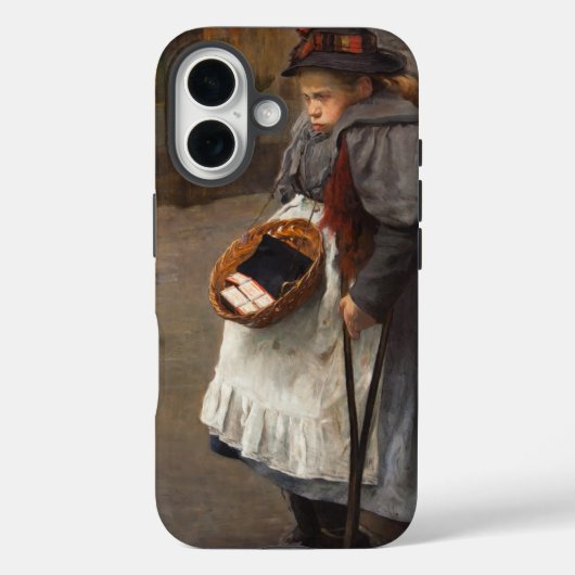Lucifer Match Girl Arm Kind Jongleur van de straat Case-Mate iPhone Case (Achterkant)