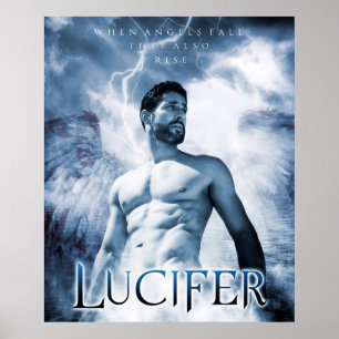 Lucifer Morningstar Wanneer Angels Herfst Ze Ook R Poster