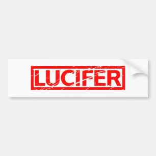Lucifer Stamp Bumpersticker