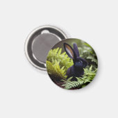 Lucifer The Black Little Bunny, Magnet (Voorkant / Achterkant)