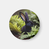 Lucifer The Black Little Bunny, Magnet (Voorkant)