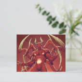 Lucifer the Devil, de Prins van Darkness, Satan Briefkaart (Staand voorkant)