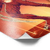 Lucifer the Devil, de Prins van Darkness, Satan Foto Afdruk (Hoek)