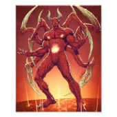 Lucifer the Devil, de Prins van Darkness, Satan Foto Afdruk (Voorkant)