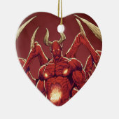 Lucifer the Devil, de Prins van Darkness, Satan Keramisch Ornament (Rechts)