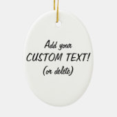 Lucifer the Devil, de Prins van Darkness, Satan Keramisch Ornament (Achterkant)