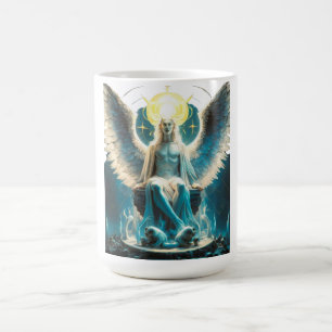 Lucifer vertegenwoordigt zijn licht en zijn eigens koffiemok