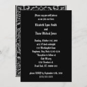  Luciferian Occult Gothic Wedding Invitations Kaart (Voorkant / Achterkant)