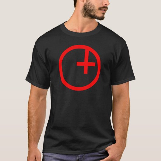 Luciferian Unviersalist Symbol T-shirt (Voorkant)