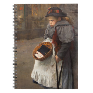 Luciferstokje Meisje Arme Straatarme Stadskind Ste Notitieboek