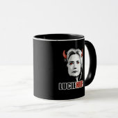 Lucifher - Hillary is Lucifer - Anti-Hillary - Mok (Voorkant rechts)