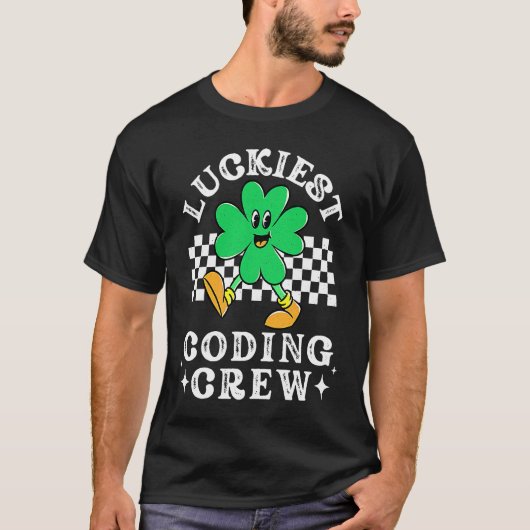 Lucigste Coding Crew Comp Sci Computer Science St T-shirt (Voorkant)