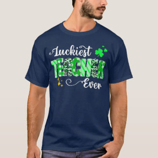 Lucigste Ever Shamrock Eacher St Patricks D T-shirt