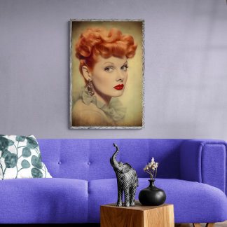 Lucille Ball Classic, Elegant Poster