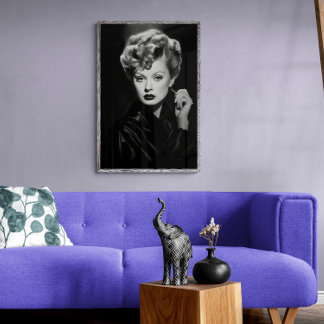 Lucille Ball Classic, Elegant Poster