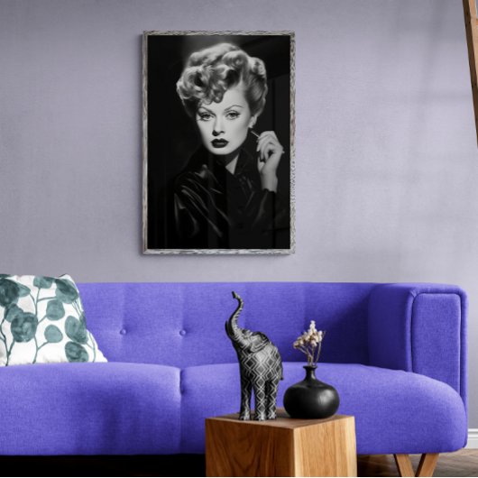 Lucille Ball Classic, Elegant Poster