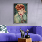 Lucille Ball Classic, Elegant Poster