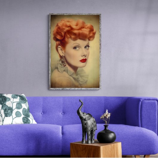 Lucille Ball Classic, Elegant Poster
