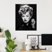 Lucille Ball Classic, Elegant Poster (Thuiskantoor)