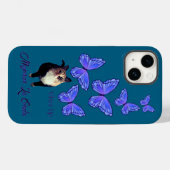 Lucille & The Butterflies Cat  Case-Mate iPhone Ho Case (Achterkant (horizontaal))