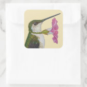 Lucinda de kolibrie stickers (Tas)