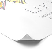 Lucinda meisjes naam en betekenis poster (Hoek)